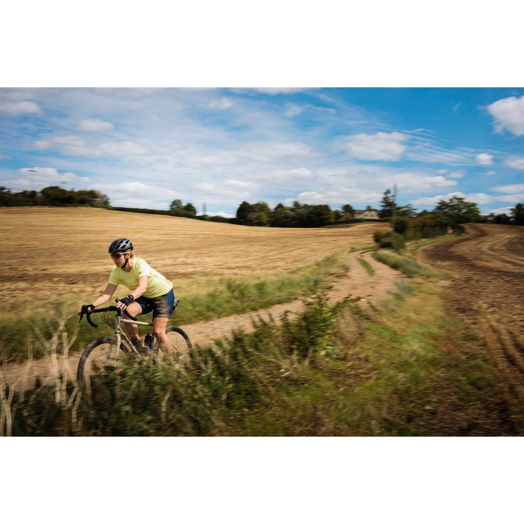 Genesis Croix De Fer 10 Road Gravel Bike – Sand / Beige | All-Terrain Adventure & Commuter Bicycle 17 Genesis Croix De Fer 10 commuting through Adventure Ride