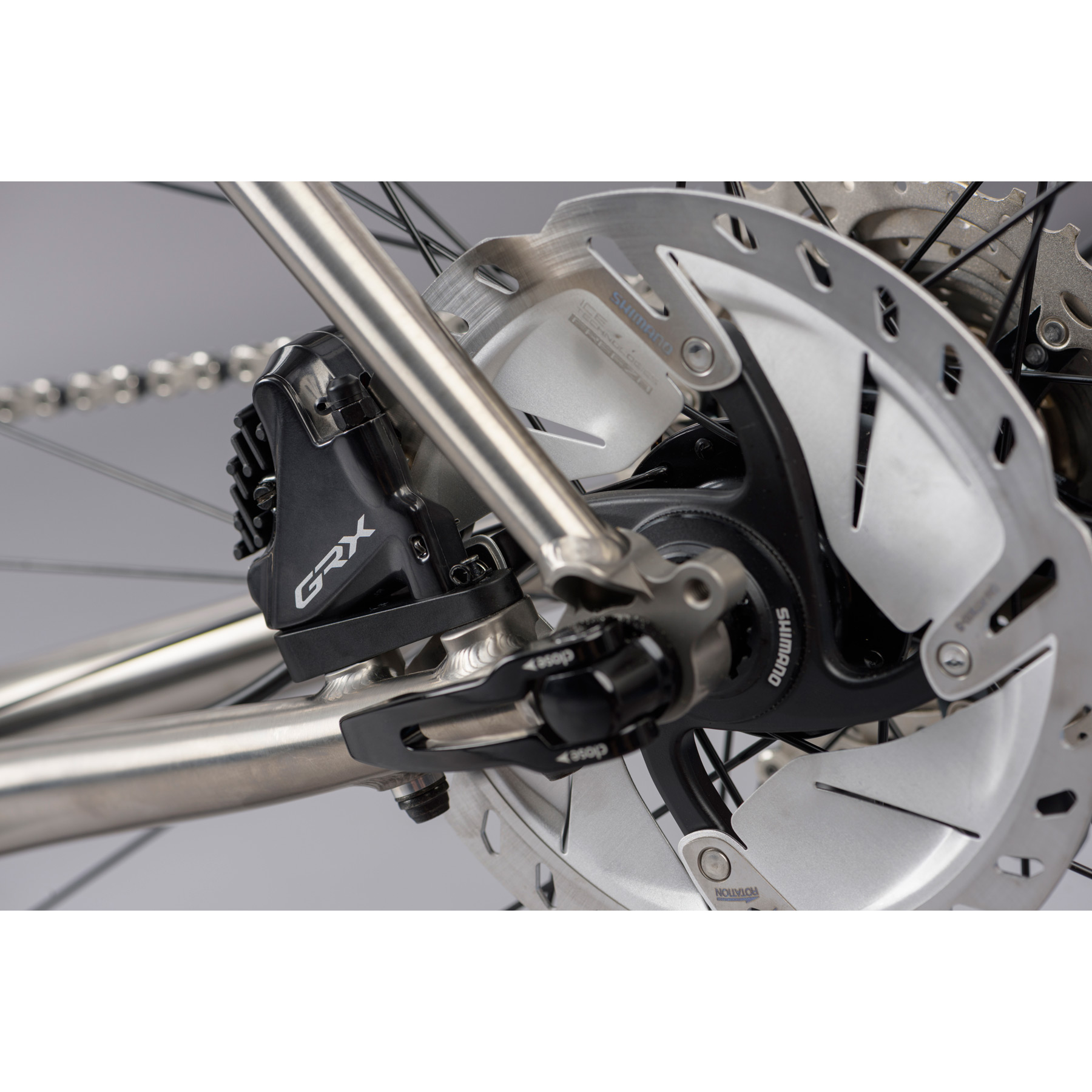 Genesis Croix De Fer Ti Road Gravel Bike (Raw / Silver) 13 Genesis Croix De Fer Ti Road Gravel Bike (Raw / Silver) - Image 11