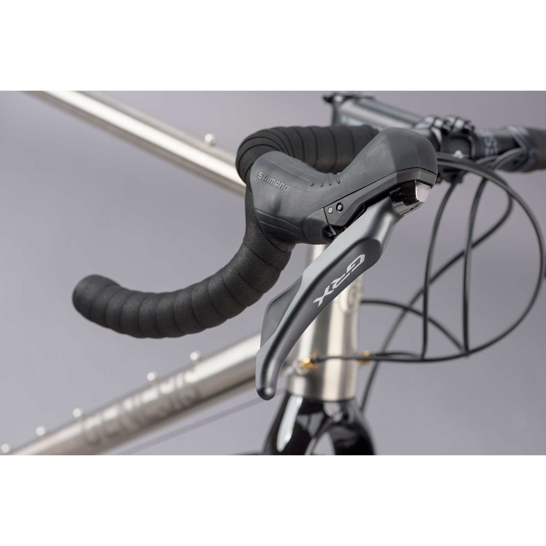 Genesis Croix De Fer Ti Road Gravel Bike (Raw / Silver) 6 Genesis Croix De Fer Ti Road Gravel Bike (Raw / Silver) - Image 4