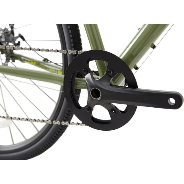 CDA 20 1X Adventure Bike – Lightweight Alloy Frame with 1×11 Drivetrain & Disc Brakes – Green 5 Crankset of CDA 20 1X Green Adventure Bike