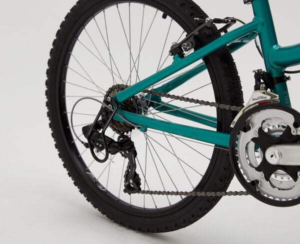 BIKE RB 21 DESTINY 24 INCH WHEEL PURPLE+F402 14 Crankset and pedals of Destiny Blue Ridgeback bike