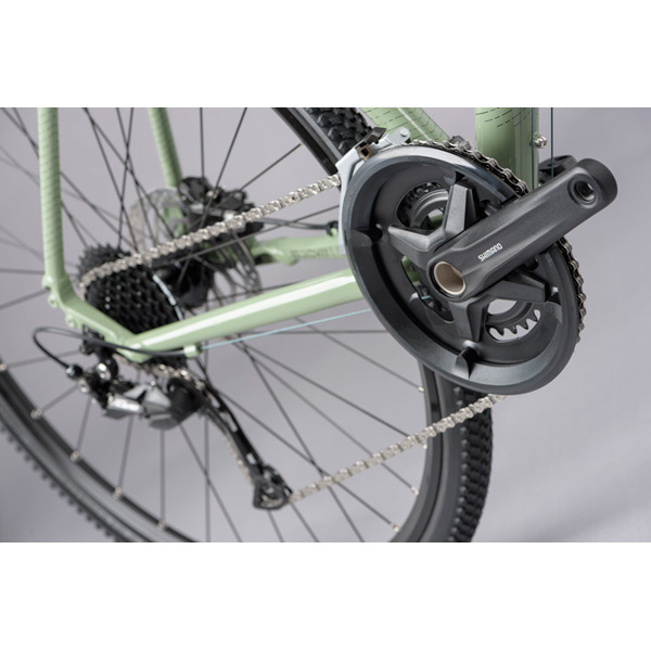 Broadway Large City Bike Fast, Comfortable Hybrid with Alloy Frame, 37mm Tires & Shimano Alivio 10 Broadway Large City Bike Fast, Comfortable Hybrid with Alloy Frame, 37mm Tires & Shimano Alivio - Image 8