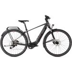 Ridgeback Advance 1 Electric Bike | Shimano STEPS E5000 | 75 Mile Range | Hydraulic Brakes 1 Side profile of Ridgeback Advance 1 Electric Bike in grey