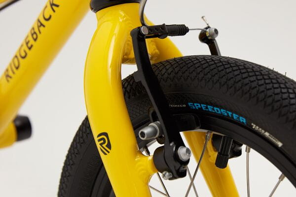 Ridgeback Dimension 14 Kids Bike - Lightweight & Versatile for Ages 3-4 16 Brake Lever of Ridgeback Dimension 14 Yellow