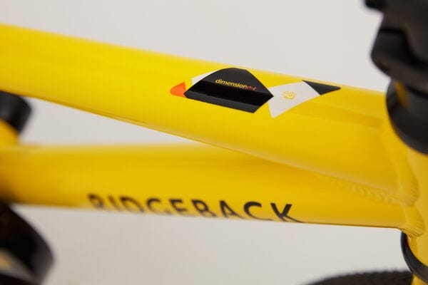 Ridgeback Dimension 14 Kids Bike - Lightweight & Versatile for Ages 3-4 15 Lightweight Yellow Alloy Frame – Ridgeback 14