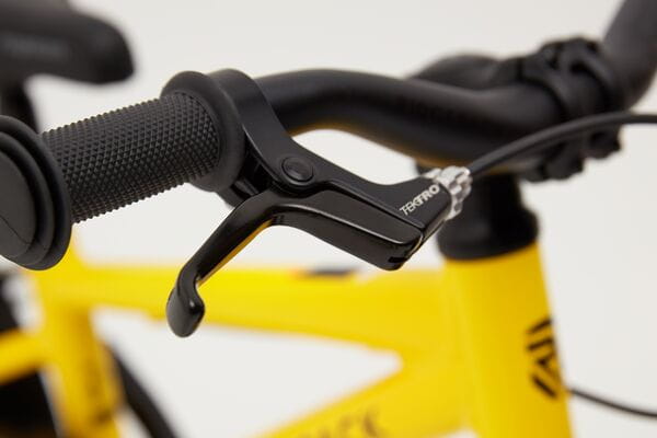 Ridgeback Dimension 14 Kids Bike - Lightweight & Versatile for Ages 3-4 13 Handlebar Closeup of Ridgeback Dimension 14