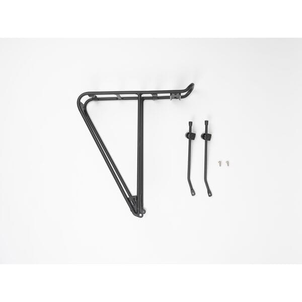 Tour AVS Sport Rear Pannier Rack – Black – 27kg Capacity – Fixed Length Legs 6 Tour AVS Sport Rear Pannier Rack Black easy installation on 700c wheels with accessory