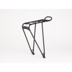 Tour AVS Sport Rear Pannier Rack – Black – 27kg Capacity – Fixed Length Legs 2 Tour AVS Sport Rear Pannier Rack Black closeup of frame and legs