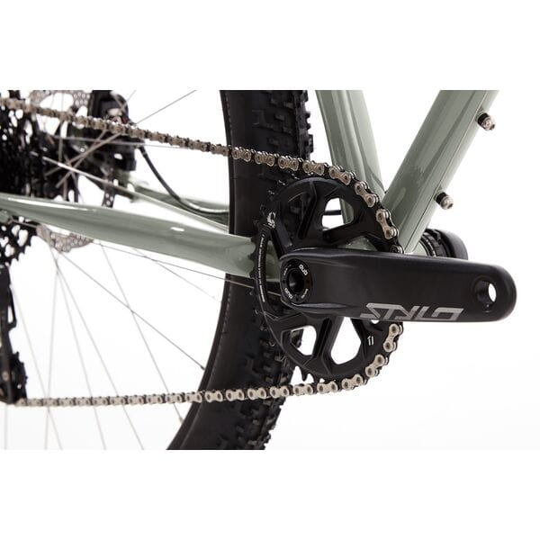 Vagabond Large Monstercross Bike – Ultimate Off-Road & Road Hybrid with Reynolds 725 Steel Frame & SRAM Apex 1X 5 SRAM Apex 1X drivetrain on Vagabond Large Grey Monstercross Bike