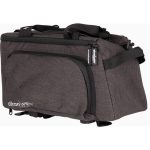 ZAP Top AVS Bag with Mini-Panniers – 18.5L Expandable Durable Bike Bag 2 Touring Setup with ZAP Top AVS Bag Black Expandable