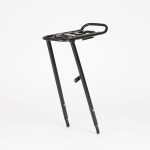 Tour AVS Front Pannier Rack Black with aluminium frame